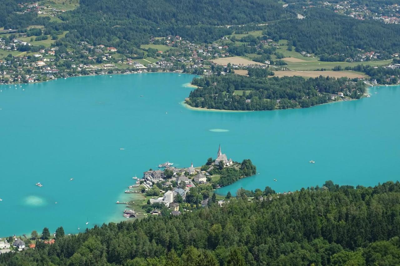 Ferienwohnung Schellander Privatstrand Фельден-ам-Вертерзе Екстер'єр фото